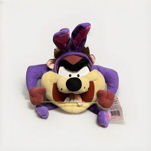 NWT 1998 Looney Tunes Russell Stover Candies Taz plush toy Tasmani Devil